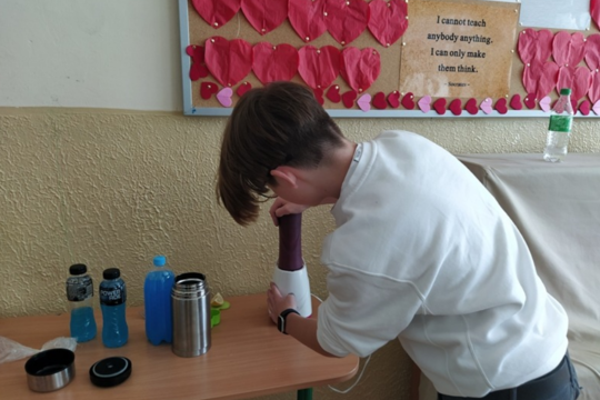 Príprava jedál na hodine techniky 1